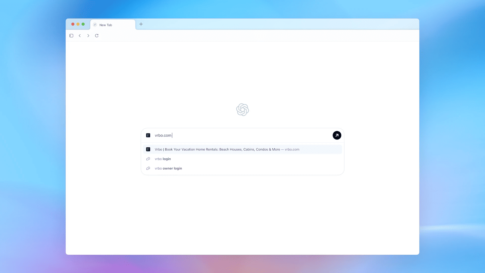 open new tab